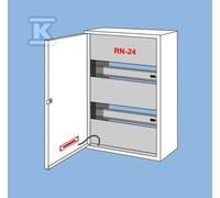 Quadro elettrico da parete RN-24, 24 moduli, IP30