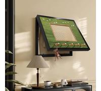 Quadro Elettrico Decorativo, Copertura Decorativa In Rattan Per Quadro Elettrico Con Gancio, Quadro Creativo Da Appendere Alla Parete Per Soggiorno, Ufficio(A,50 * 40cm)
