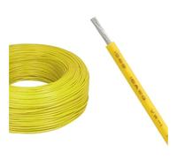 Quadro Elettrico Esterno,Consumer Unit Cavo di prolunga in rame stagnato resistente all'olio, isolato in PVC, 20 m, AWG 30/28/26/24/22/20/18/16/14, con cavo elettronico(Yellow,14AWG)