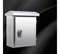 quadro elettrico esterno Scatola Di Progetto Elettrica Di Spessore 0,4 0,5 0,8 Mm, Scatola Di Controllo Elettrica Del Petto Di Giunzione Con Fori Per Cavi Custodia(W x H x D x T 300x400x200x0.8mm)