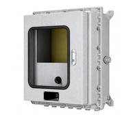 Quadro Elettrico in Alluminio Pressofuso con Finestra e Ingressi per Cavi | Involucro Industriale Robusto con Finestra di Ispezione,Serratura Sicura e Cablaggio Flessibile