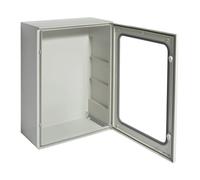 Quadro elettrico in poliestere Hager Orion Plus 80X60X30 porta in vetro IP65 FL279B