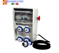 Quadro Elettrico Industriale Cantiere FANTON 2 3 4 Porte Schuko CEE 220V IP44-65