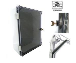 Quadro elettrico industriale con serratura UNI-1/T AP IP65 43.11 E-P 5757