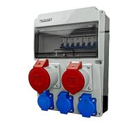 Quadro elettrico Pannello di Distribuzione di Energia Cee 32A/16A 3x230 Bals Prese Ls Distributore da Parete Corrente