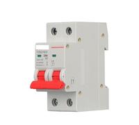 Quadro elettrico, Pannello interruttore automatico 1P 2P DC 1000V Mini solare 3A 6A 10A 16A 20A 25A 32A 50A 63A MCB for impianto fotovoltaico(32a,2)