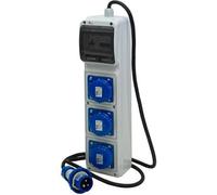 QUADRO ELETTRICO PER/DA CANTIERE V230 V400 PRESE INDUSTRIALI CERTIFICATO ROSI (2260 QUADRO ASC 3 PRESE)