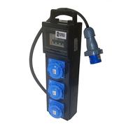 QUADRO ELETTRICO POWERBOX PORTATILE-3 prese Monofase 16A-Input Monofase 16A