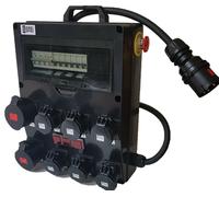 QUADRO ELETTRICO POWERBOX PORTATILE-6 prese Monofase+2 Presa 32A rilancio