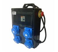 QUADRO ELETTRICO POWERBOX PORTATILE-n.4 prese Monofase 16AIP67+Conformità