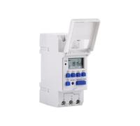 Quadro elettrico su guida con programmatore settimanale e giornaliero AC 220V
