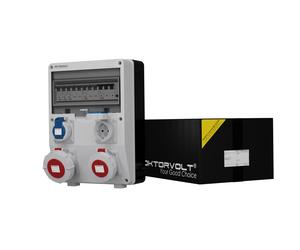 Quadro elettrico TD-S / Fi 1x32A 1x16A 2x230V IP65