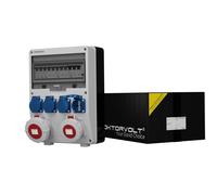 Quadro elettrico TD-S / Fi 32A 16A 4x230 IP54 Mennekes Scatole