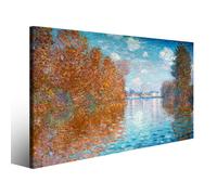 Quadro famoso Claude Monet Effetto d`autunno a Argenteuil stampa su tela