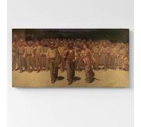 Quadro Famoso "Il Quarto Stato" di Pellizza da Volpedo |Q1175| Stampa su tela