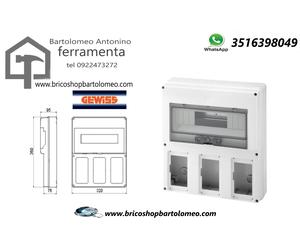 QUADRO GEWISS GW66493 QUADRO IP55 PER INTERBLOCCATE COMBIBLOC 3 POSTI