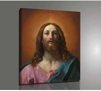 Quadro Guido Reni Gesù Cristo Stampa su TELA Canvas Vernice Pennellate