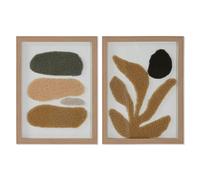 E_0002_S3055612 Home Esprit Quadro Home ESPRIT Astratto Città 30 x 2,5 x 40 cm (