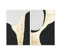 Quadro Home ESPRIT Astratto Città 60 x 3 x 90 cm [2 Unità]