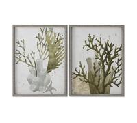 Quadro Home ESPRIT Cristallo Abete 45 x 2 x 60 cm