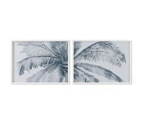 Quadro Home ESPRIT Cristallo Abete 80 x 2 x 60 cm