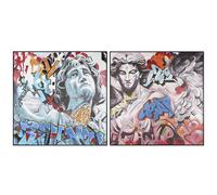 Quadro Home ESPRIT Moderno 150 x 3,5 x 150 cm [2 Unità]