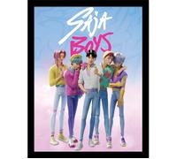 Quadro KPop Demon Hunters Collector Print Saja Boys