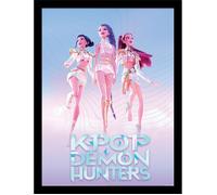 Quadro KPop Demon Hunters Collector Print Trio 30x40cm