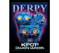 Quadro kpop demon hunters derpy - stampa fan art