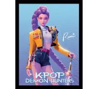 Quadro kpop demon hunters rumi - arte esclusiva