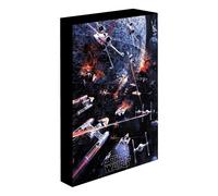 Quadro LED luminoso 30x40 cm Star Wars