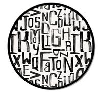 Quadro LETTERE INCORNICIATE GT6392 PINTDECOR