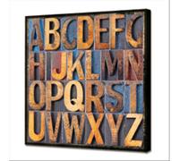 Quadro LUMINOSO LETTERE DI LEGNO GL3456 PINTDECOR