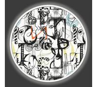Quadro LUMINOSO STRANE LETTERE GLT6694 PINTDECOR