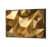 Quadro LUMINOSO TRIANGOLI D'ORO GL3408 PINTDECOR