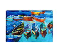 Quadro mare e barche 1 - Stampa su tela 100x70 soggiorno camera da letto cucina