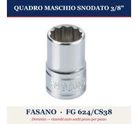 QUADRO MASCHIO SNODATO 3/8" FASANO FG 624/CS38