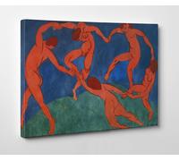 Quadro Matisse La Danza Stampa di Pregio su Tela Cotone Vernice Pennellate