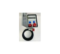 Quadro metallico a parete CEE 32A 16A 2x230V con cavo 94V-4
