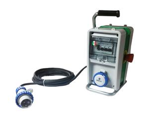 Quadro mobile Fanton EOLO ASC con cavo 3 prese CEE e tasto emergenza IP65 74306