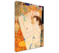 Quadro Moderno Arredamento Klimt Maternità Arredo Casa Arte Stampa su tela