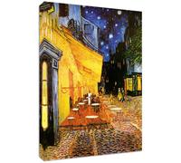Quadro Moderno Arredamento Van Gogh Café de Nuit Arredo Casa Arte Stampa su Tela