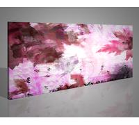 Quadro Moderno Astratto - Pittura su Tela con Linee Geometriche