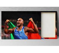 Home Decor Quadro Stampa su tela "La grande onda di Kanagawa - Hokusai" arredamento casa