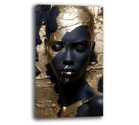 Quadro Moderno Donna Quadri moderni soggiorno da Parete XXL grande Stampa su tela Canvas Decorazione Murale muro Arredo Camera da letto Cucina (4, 50x100 cm)
