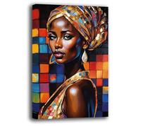 Quadro Moderno Donna Quadri moderni soggiorno da Parete XXL grande Stampa su tela Canvas Decorazione Murale muro Arredo Camera da letto Cucina (2, 50x70 cm)
