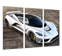 Quadro Moderno Fotografico Auto Sportiva, Hennessey Venom F5, 97 x 62 cm, Rif. 27220