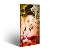 Quadro moderno Ish I arredamento orientale geisha stampa su tela