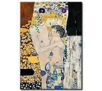 QUADRO MODERNO LA DANZATRICE OPERA KLIMT TELA50X70 CM