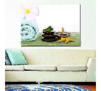 QUADRO MODERNO LUCI ACCESE GRATTACIELI TORRI 40X60CM